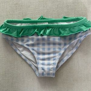 Prodoh Gingham Ruffle Swim Suit Bottoms 4T